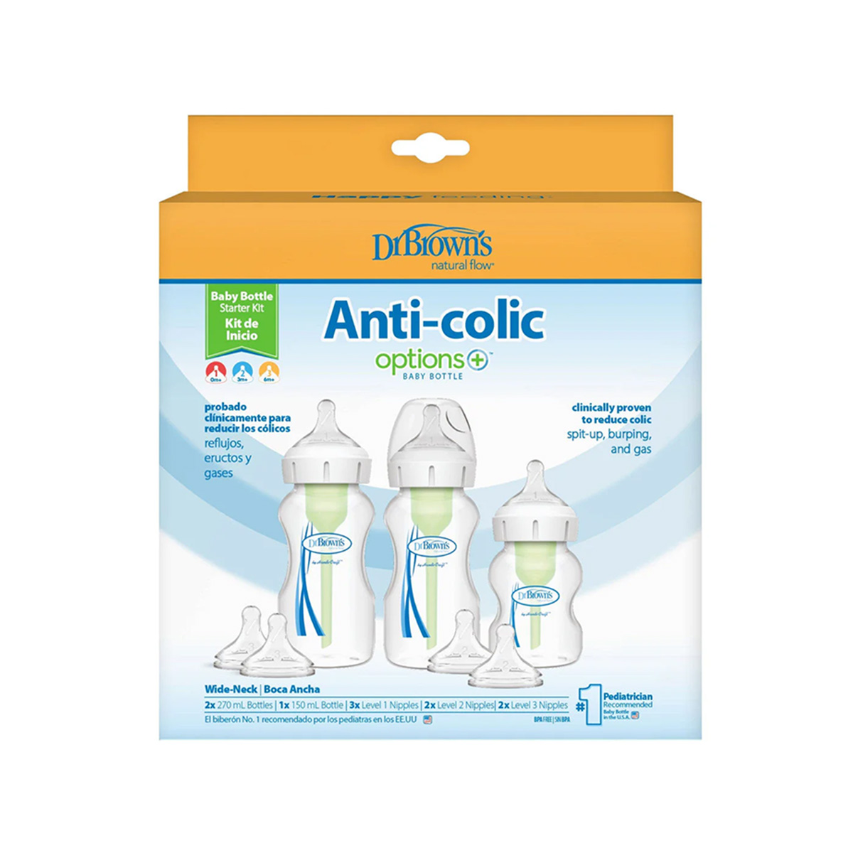 Dr. Brown’s – Baby Bottle Starter Kit