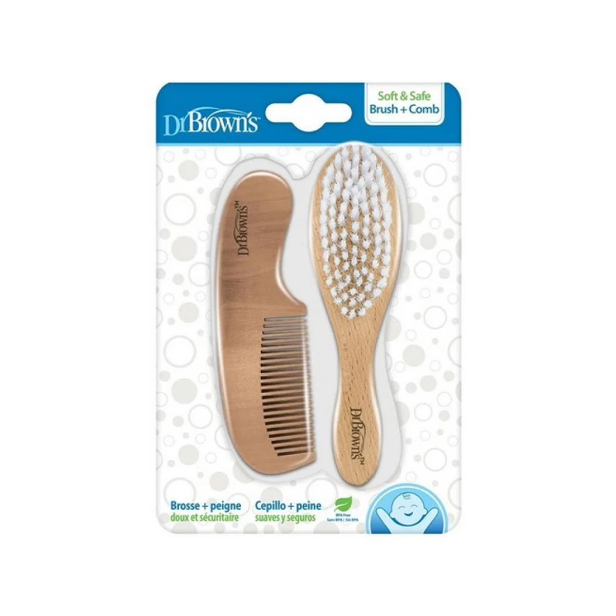 Dr. Brown’s – Brush-Comb Set