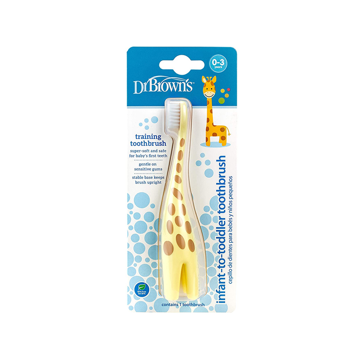 Dr. Brown’s – Training Toothbrush (0-3 vjeç)