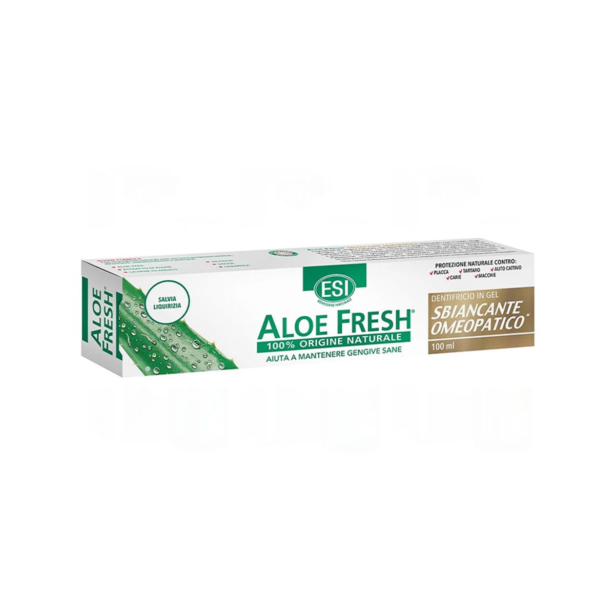 Esi – Aloe Fresh Liquorice Homeopathic Toothpaste