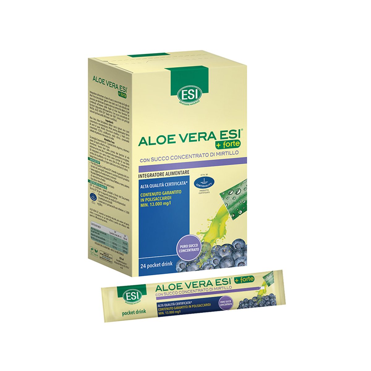 Esi – Aloe Vera Concentrate Juice with Bilberry