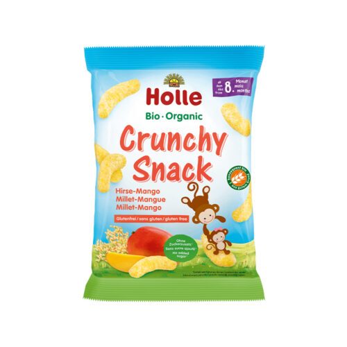 Holle – Organic Crunchy Snack Millet-Mango (8m+)