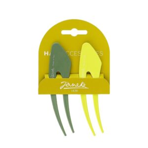 Janeke - Hair Clip 12,5 Cm, 2Pcs