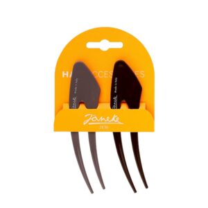 Janeke - Hair Clip 14,5 Cm, 2Pcs