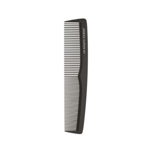 Janeke - Professional Toilet Comb, Black Color, 20Cm