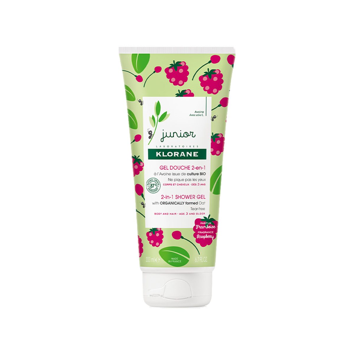Klorane – Junior 2in1 Shower Gel Body & Hair (3 vjeç+)