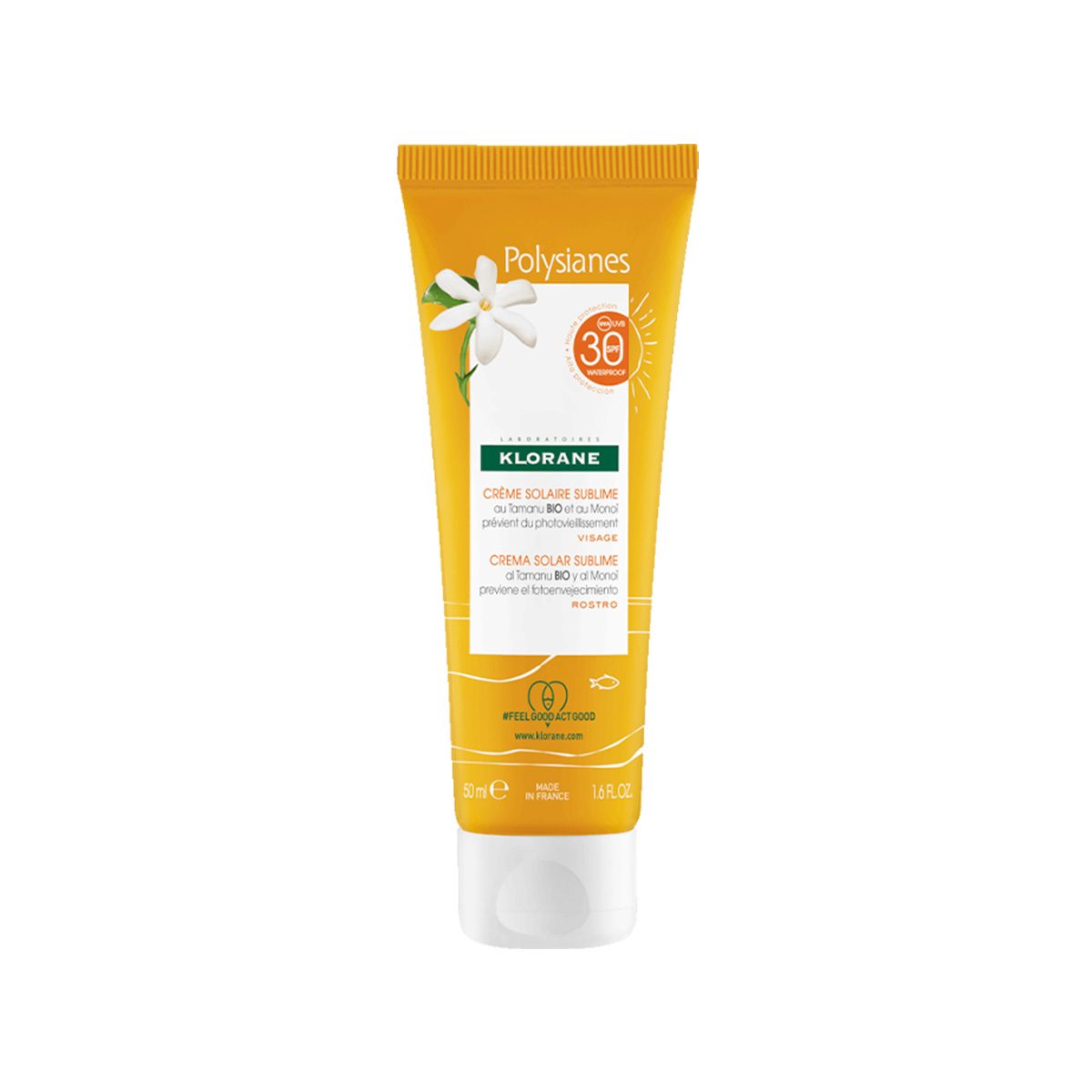 Klorane – Polysianes Sublime Sun Cream (SPF 30)