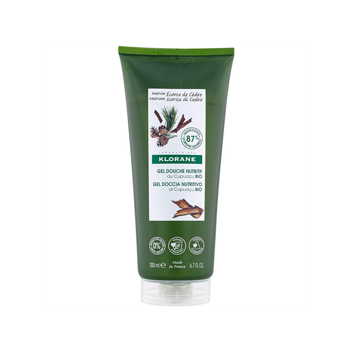 Klorane – Shower Gel Cedar Peel