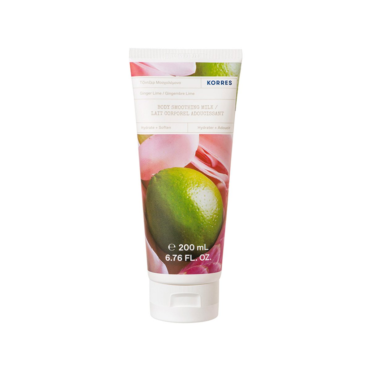 Korres – Body Milk Ginger & Lime
