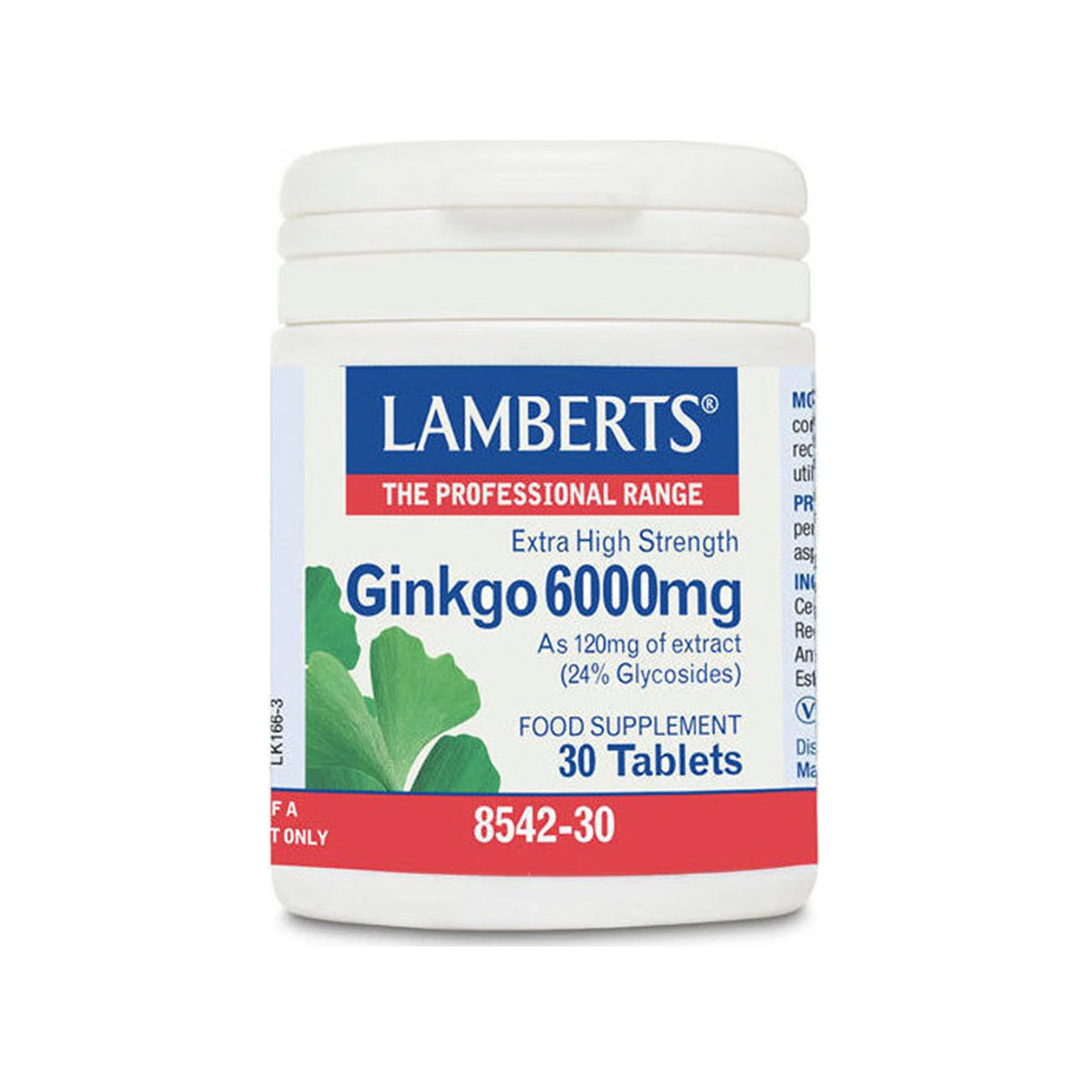 Lamberts – Ginkgo Biloba 6000 mg