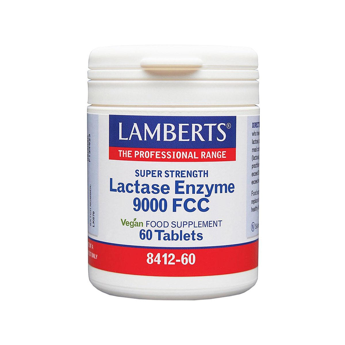 Lamberts – Lactase Enzyme 9000 FCC