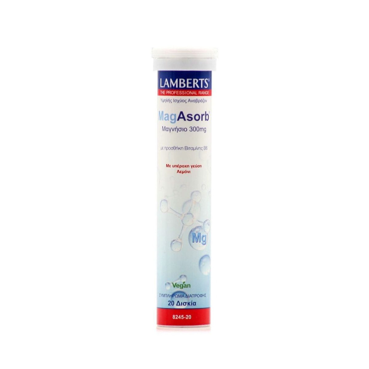 Lamberts – MagAsorb Effervescent Tablets