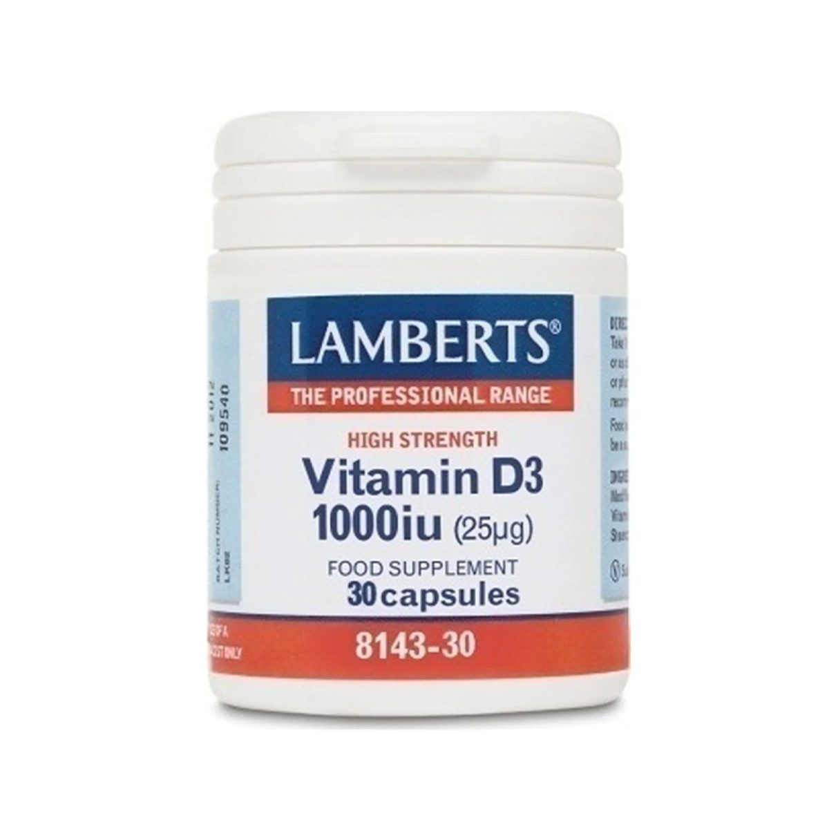 Lamberts – Vitamin D3 1000IU