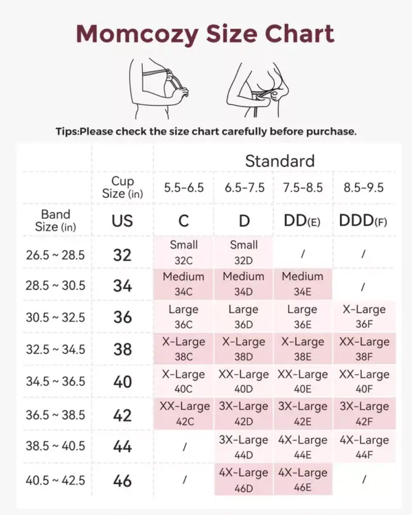 Momcozy – YN12 4-in-1 Hands-Free Pumping Bra