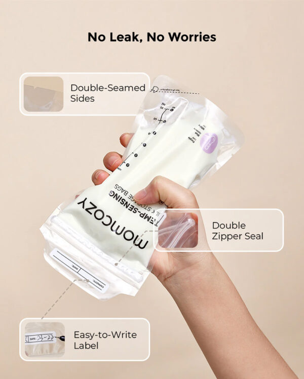 Momcozy – Breastmilk Storage Bags