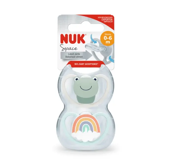 NUK Biberon Rrens Silikon Space
