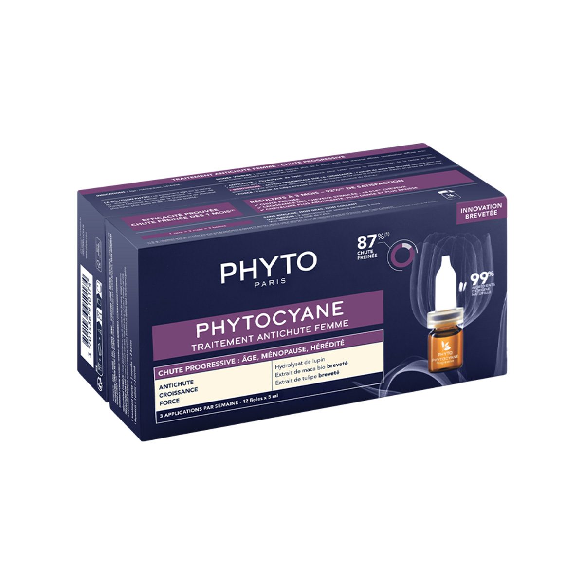 Phyto – Phytocyane Progressiv, ampula kundër rënies progresive të flokëve tek femrat
