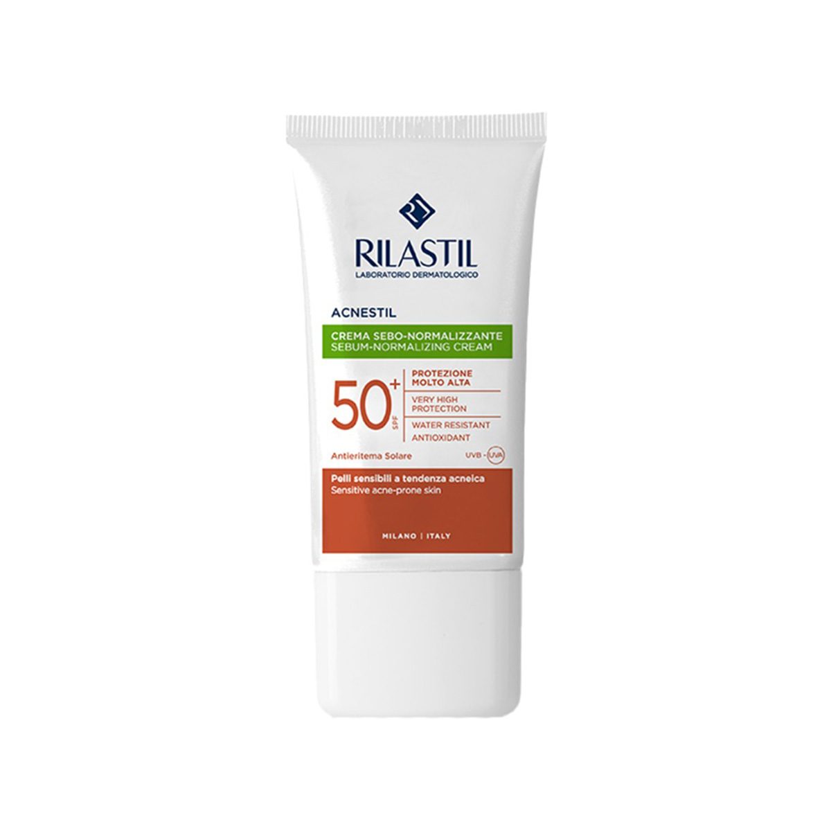 Rilastil – Acnestil Sebum-Normalizing Cream (SPF 50+)