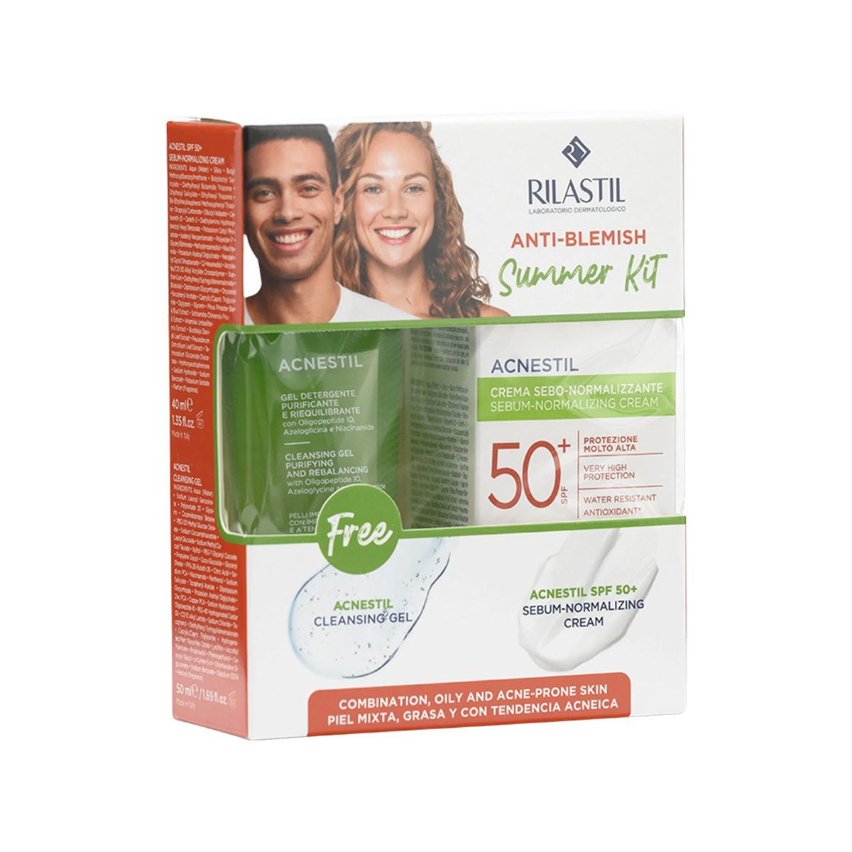 Rilastil – Anti-Blemish Summer Kit (SPF 50+)
