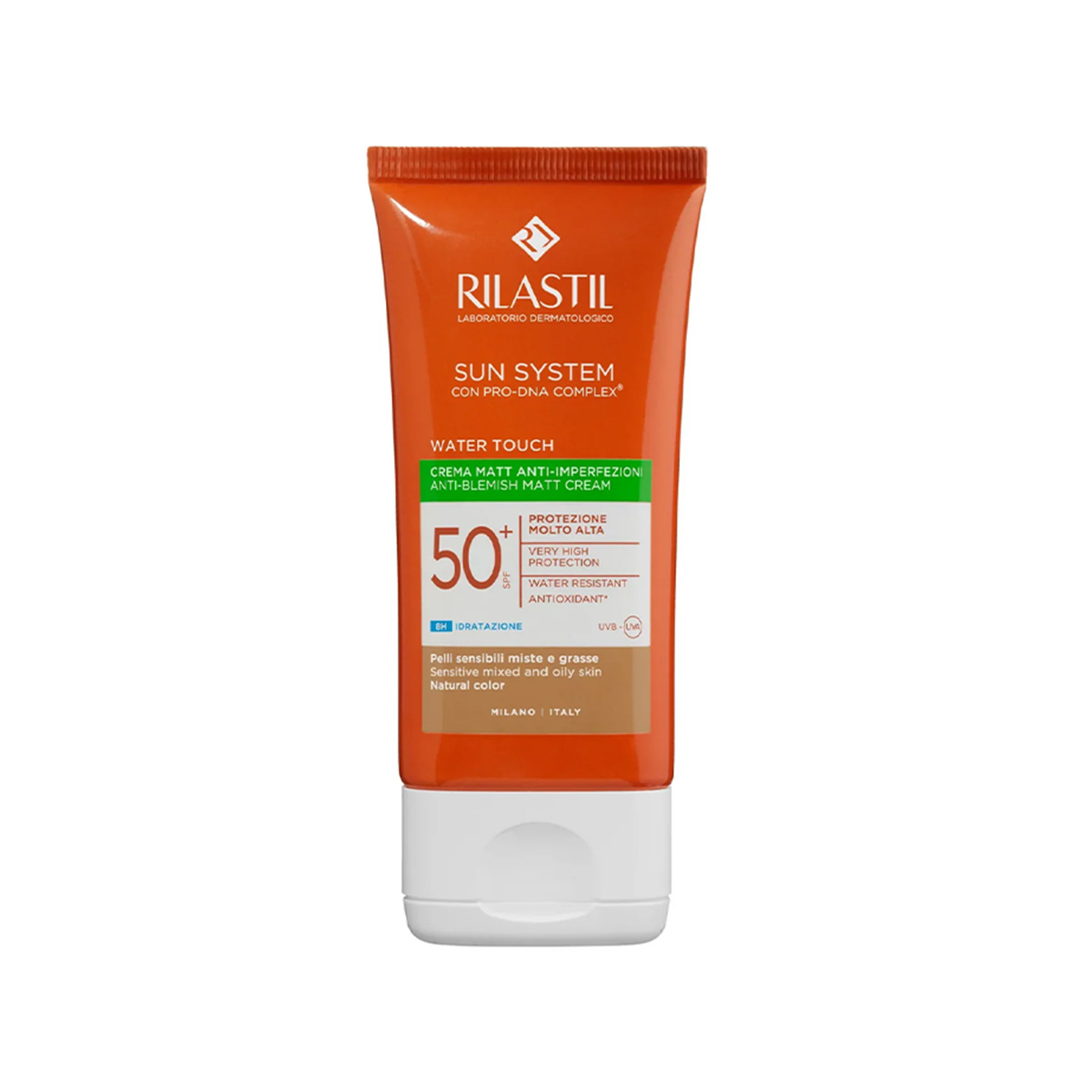 Rilastil – Sun System Water Touch Anti-Blemish Matt Tinted (Spf 50+)