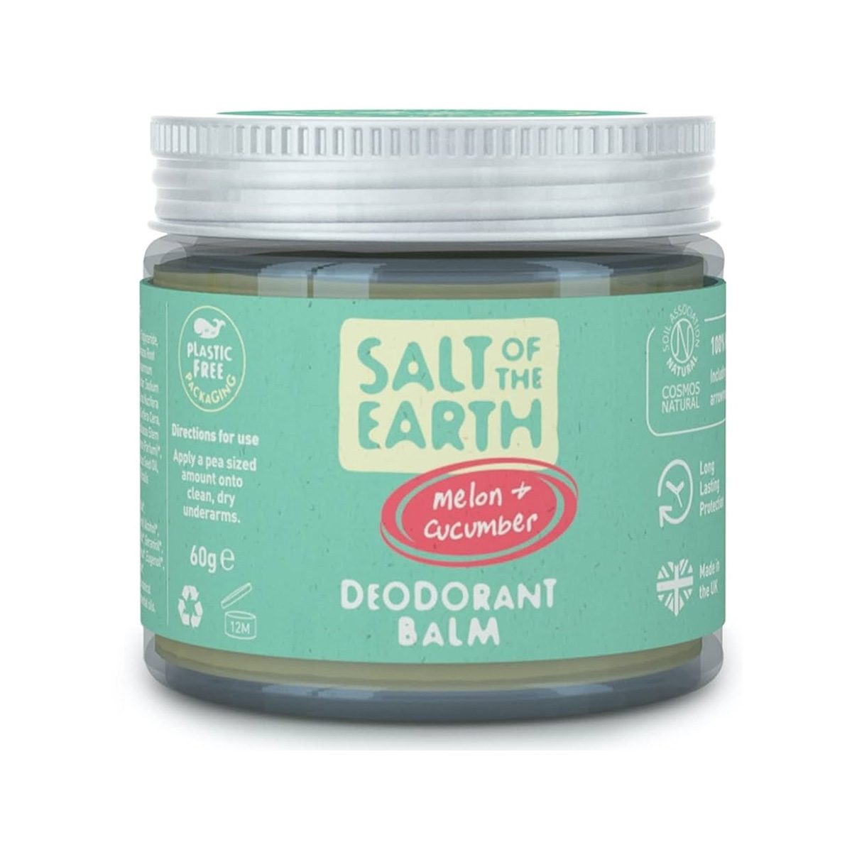 Salt of the Earth – Melon & Cucumber Natural Deodorant Balm