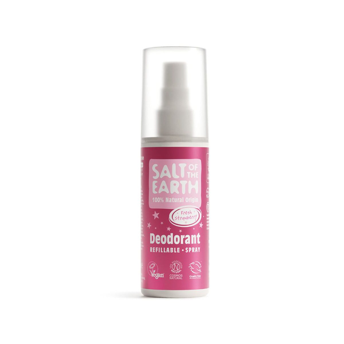 Salt of the Earth – Sweet Strawberry Natural Spray Deodorant