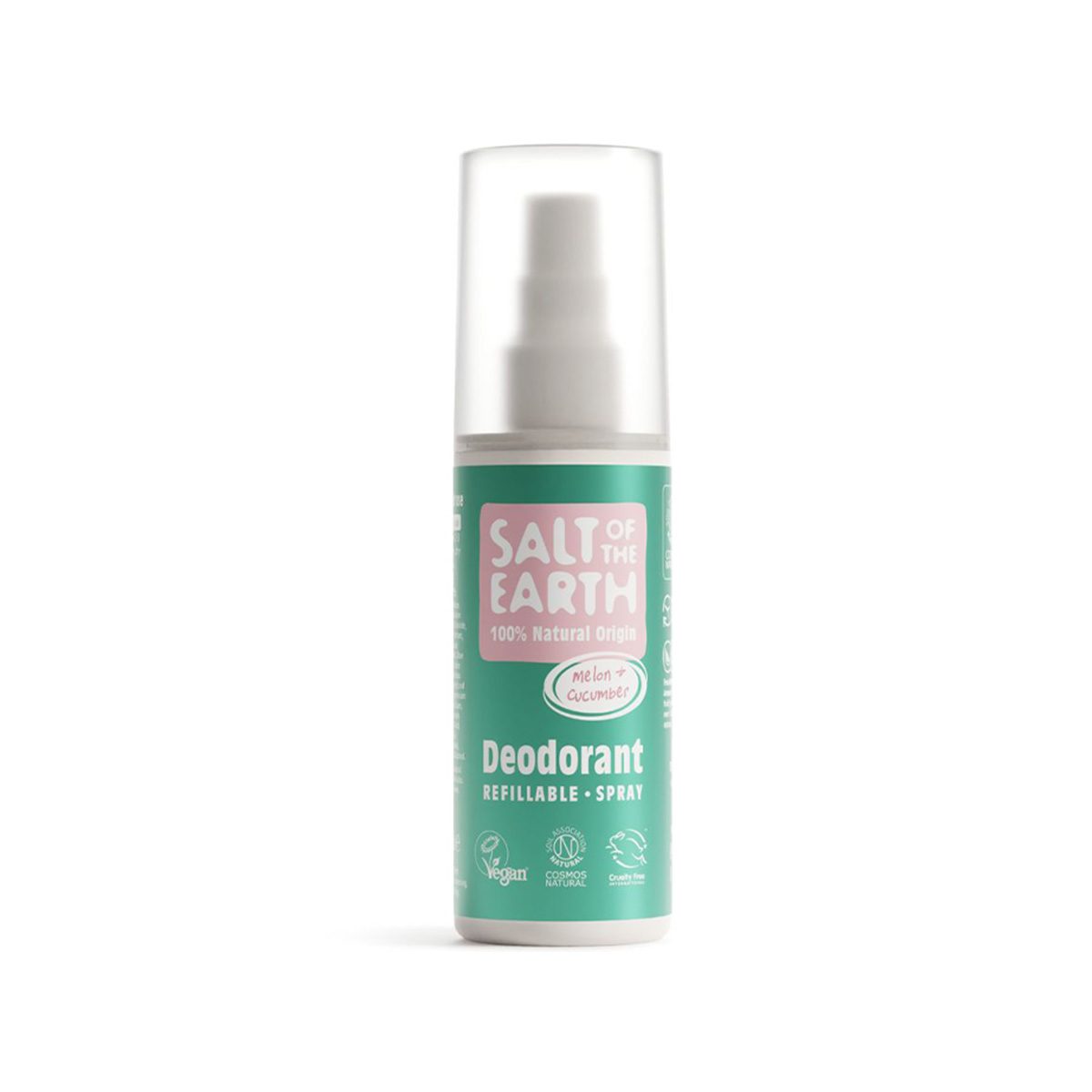 Salt of the Earth – Melon & Cucumber Natural Deodorant Spray