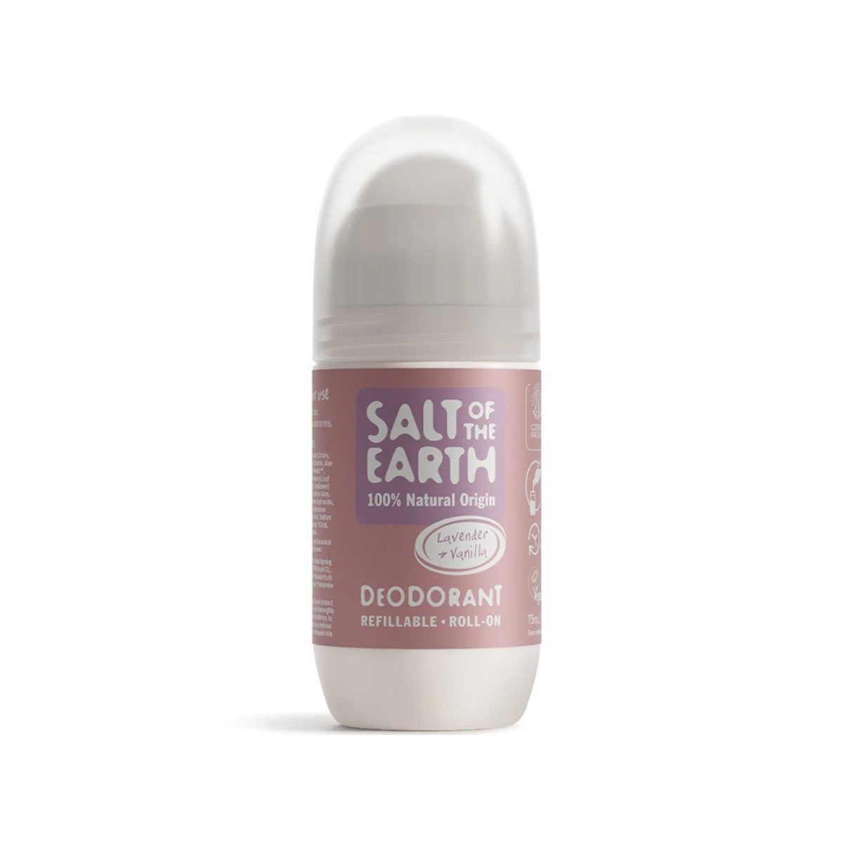 Salt of the Earth – Lavender & Vanilla Natural Roll-On Deodorant