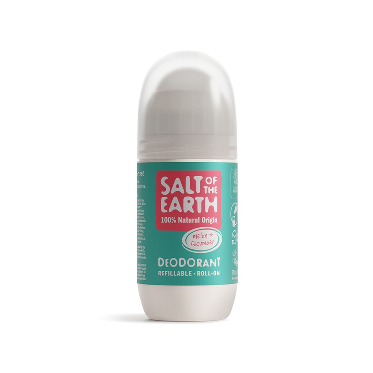Salt of the Earth – Melon & Cucumber Natural Deodorant Roll-On