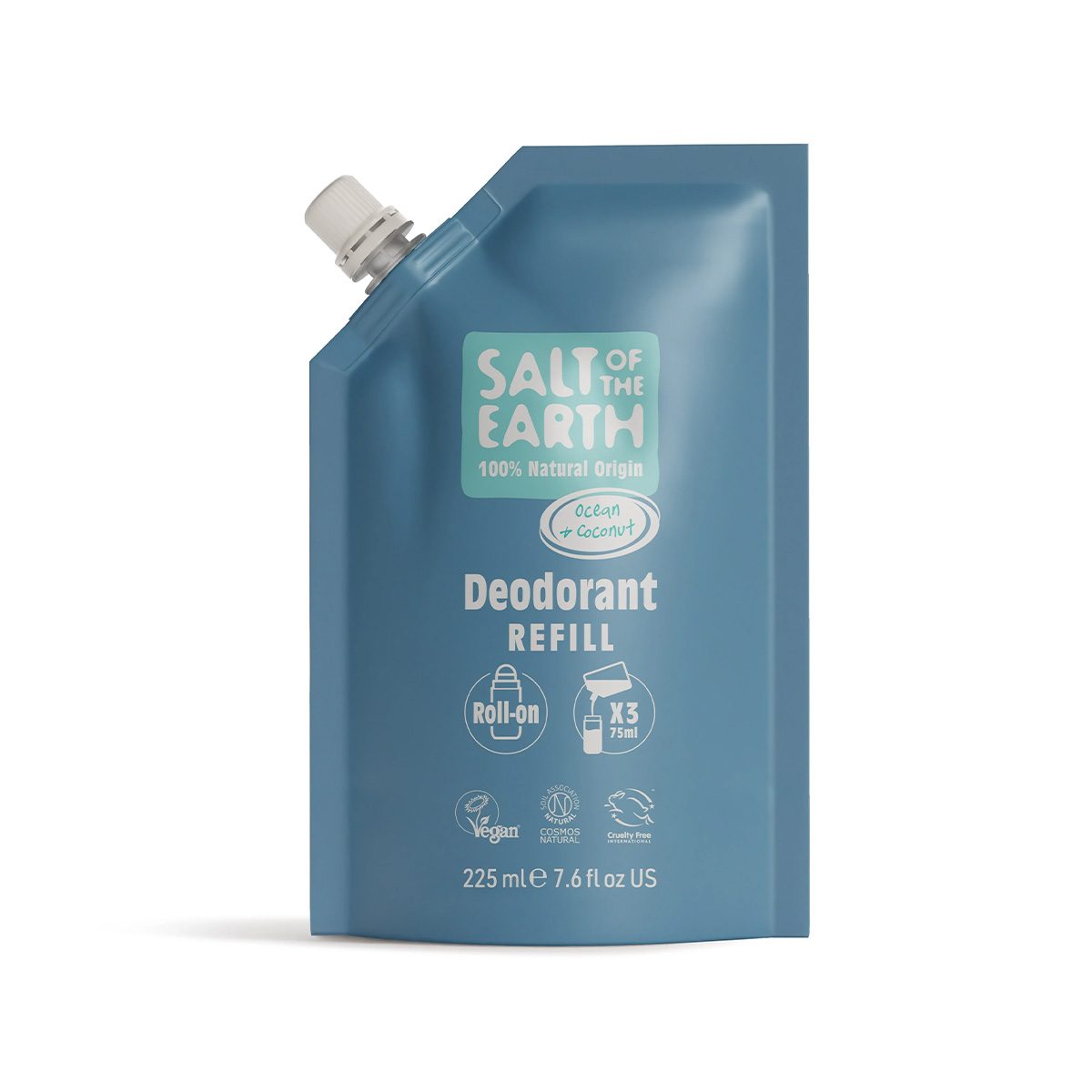 Salt of the Earth – Ocean & Coconut Natural Deodorant Roll-On Refill