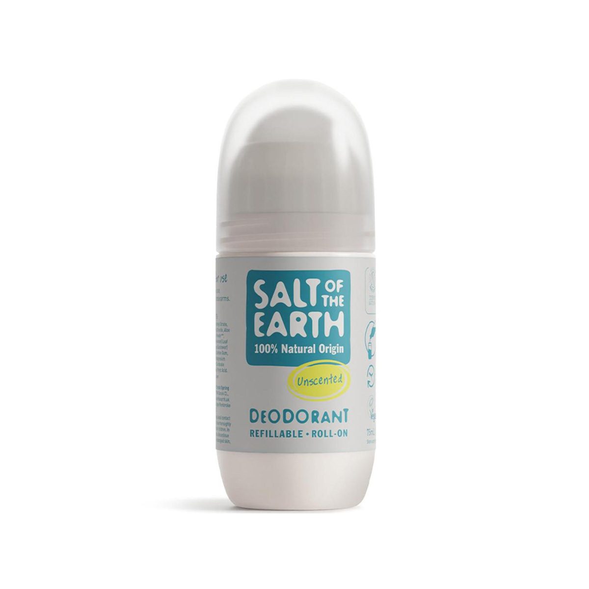 Salt of the Earth – Unscented Natural Deodorant Roll-On