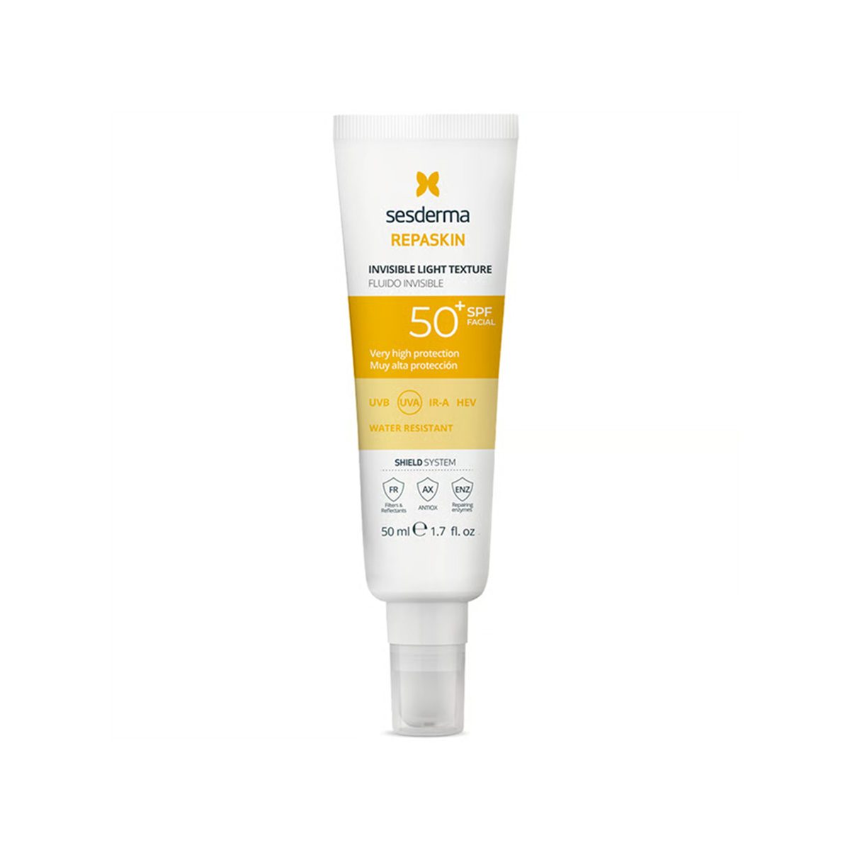 Sesderma – Repaskin Invisible Light Texture Sunscreen (SPF 50)