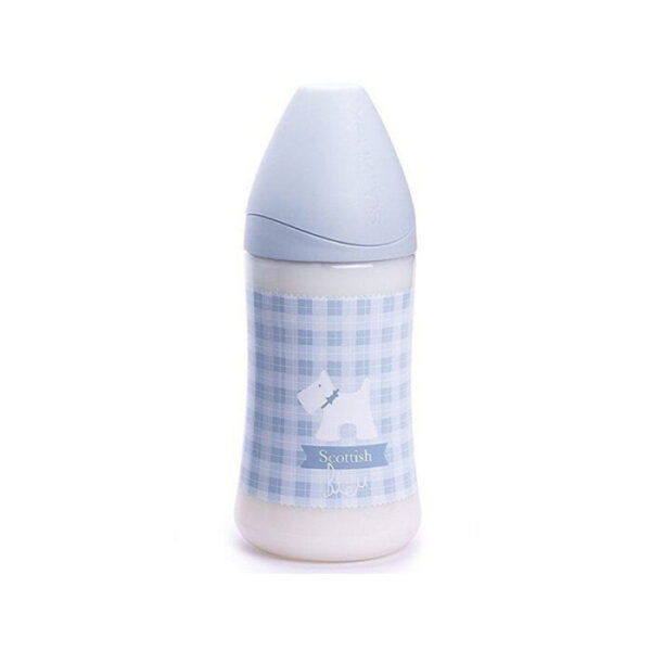 Suavinex – Shishe plastike me biberon anatomik 270ml (0-6m)