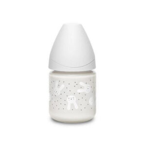 Suavinex – Shishe qelqi me biberon rrethor 120ml