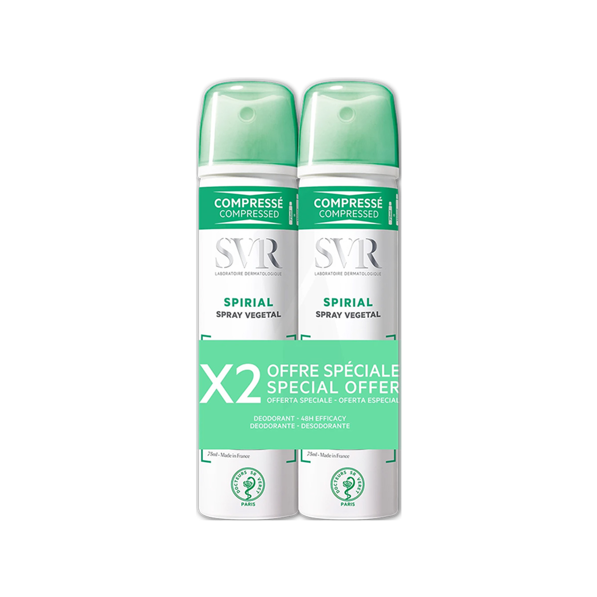 svr-spirial-spray-vegetal-x2.jpg SVR – Spirial Vegetal Deodorant Spray (24h) Duo pack