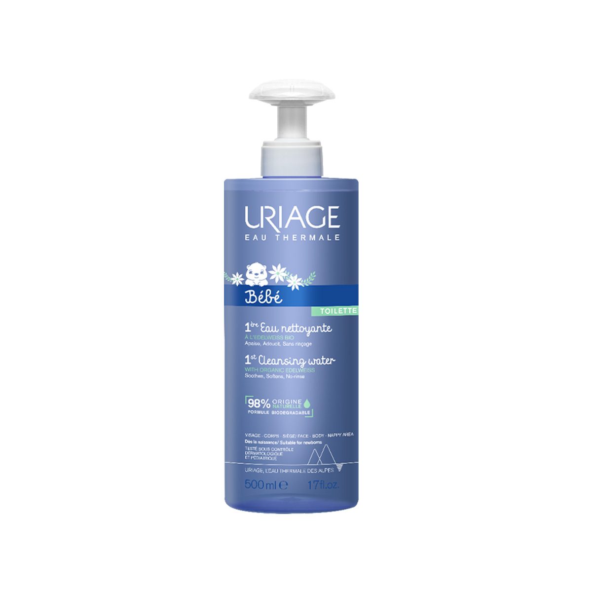 Uriage – 1st Bebe No Rinse Cleansing Water