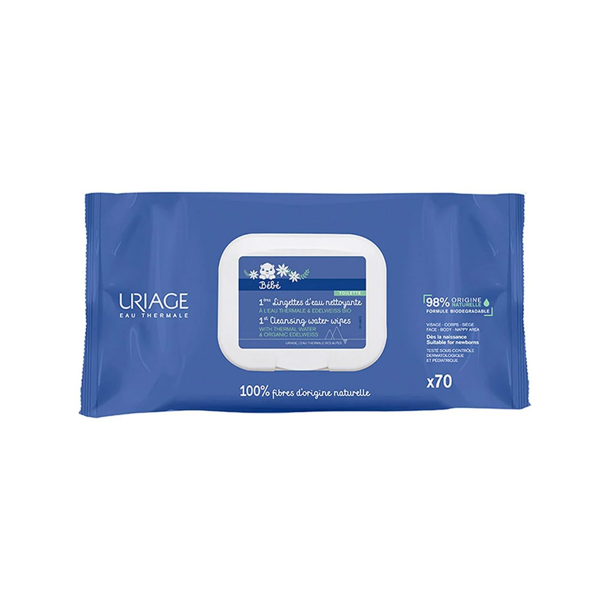 Uriage – Baby 1st Cleansing Water Wipes