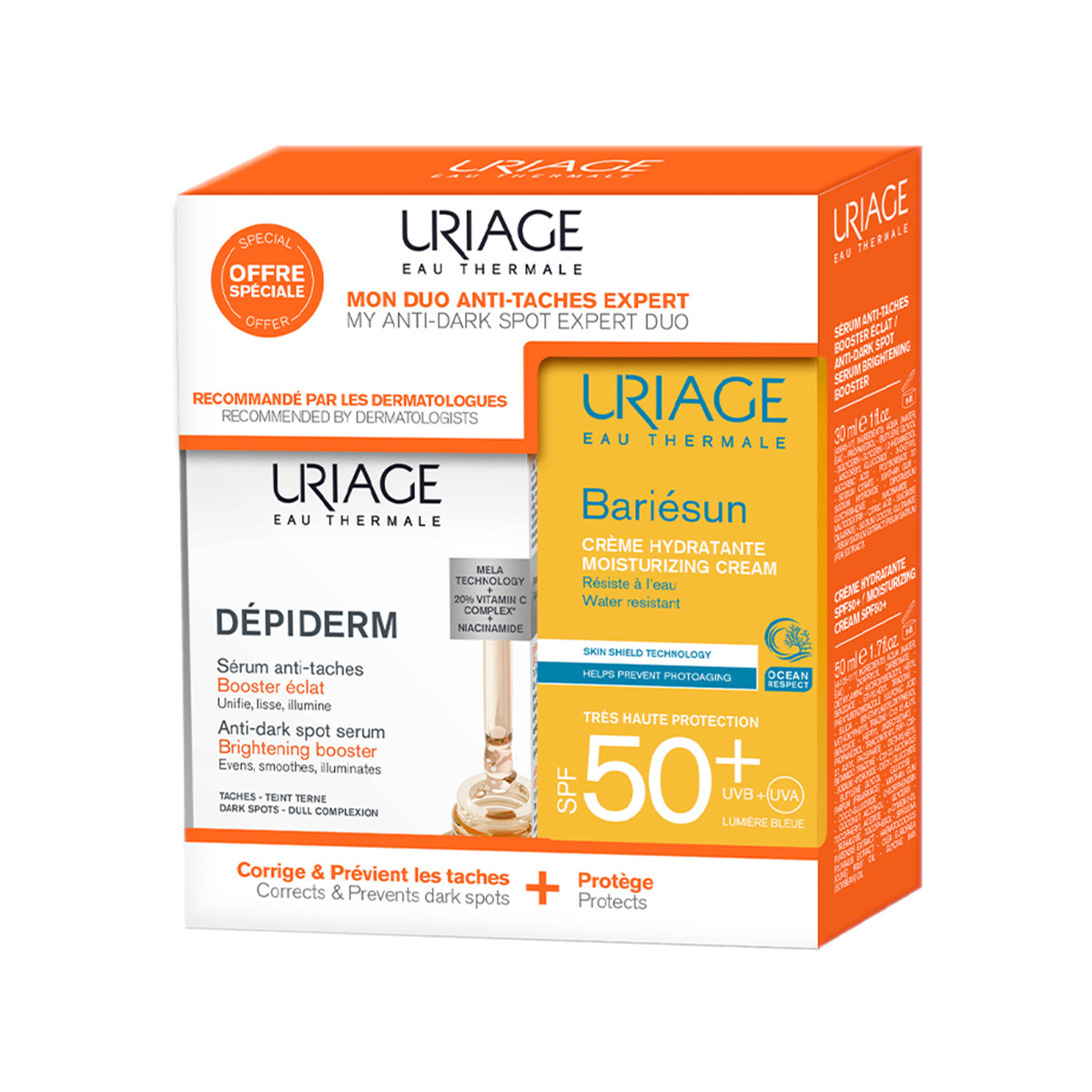 Uriage – Depiderm Anti-Dark Spot Expert Duo Set