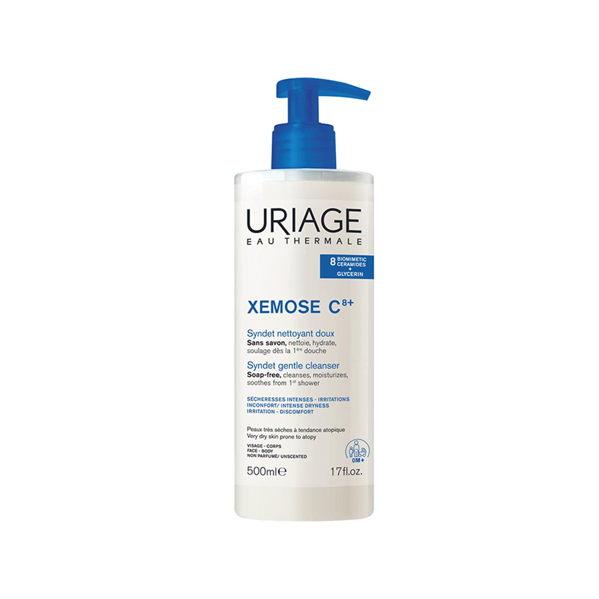 Uriage – Xemose C8+ Syndet Gentle Cleanser