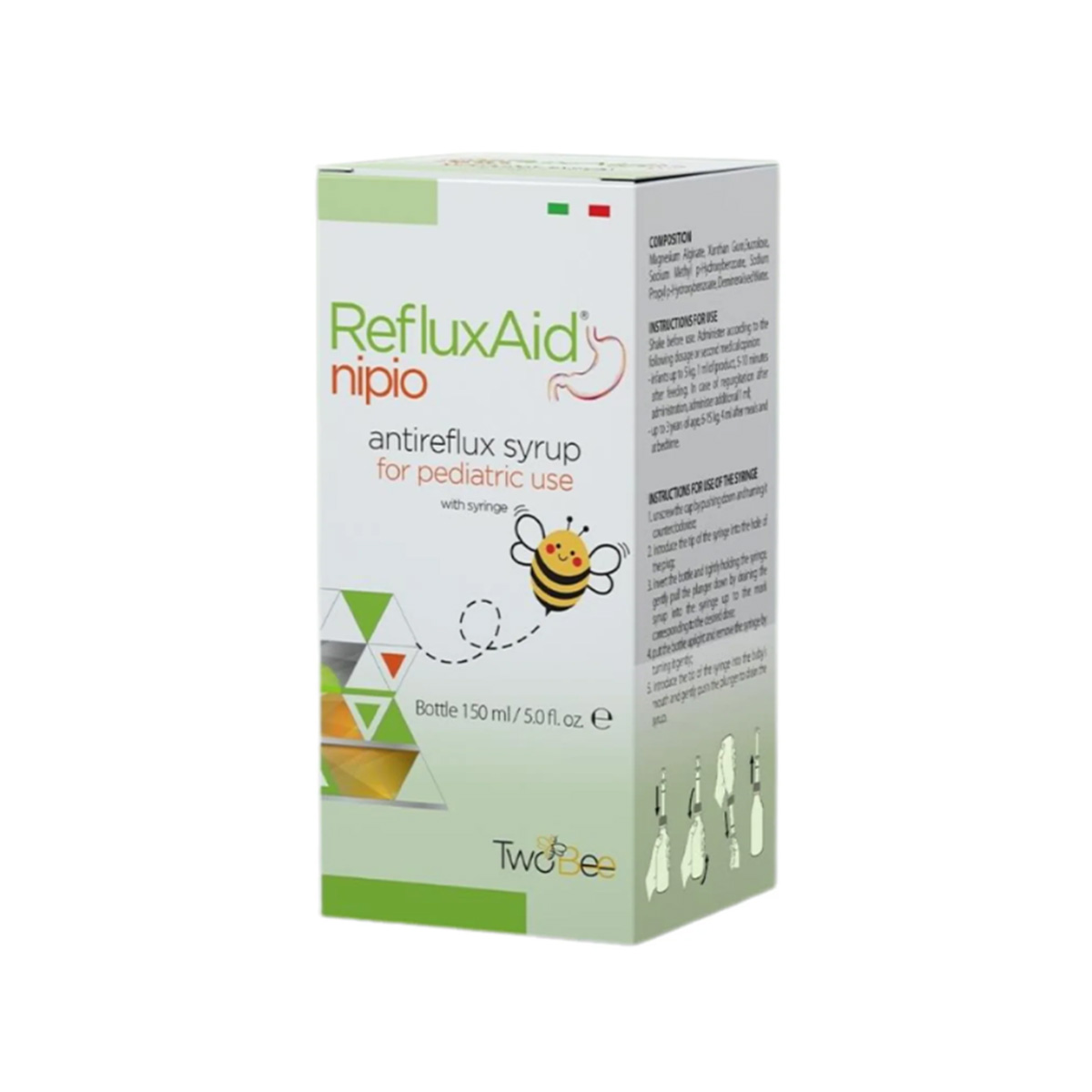 reflux-aid-nipio-150ml.jpg Two Bee - RefluxAid Nipio Antireflux Shurup (0-3 vjeç)